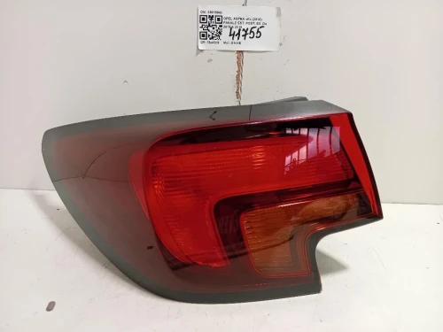 Fanale EST POST SX 39015943 Opel Astra K 2016