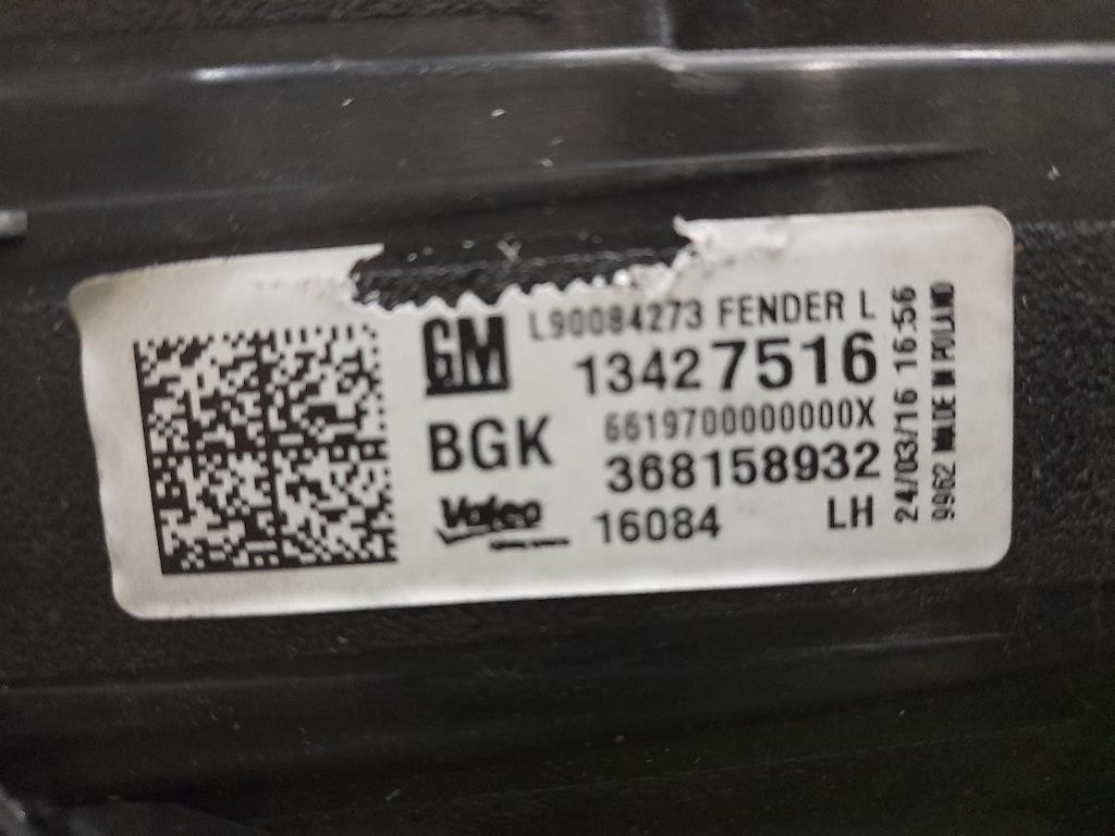 Fanale EST POST SX 13427516 Opel Astra K SW 2016