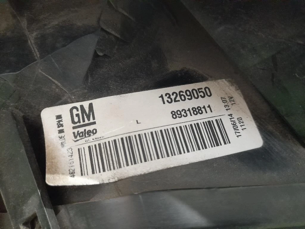 Fanale EST POST SX 13269050 Opel Corsa D 2011