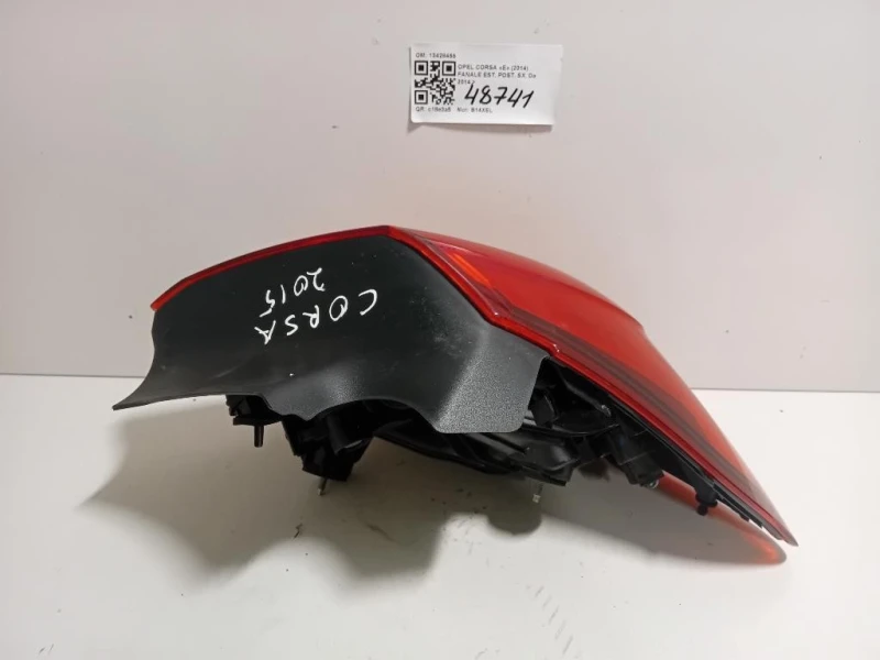 Fanale EST POST SX 13428455 Opel Corsa E 2014