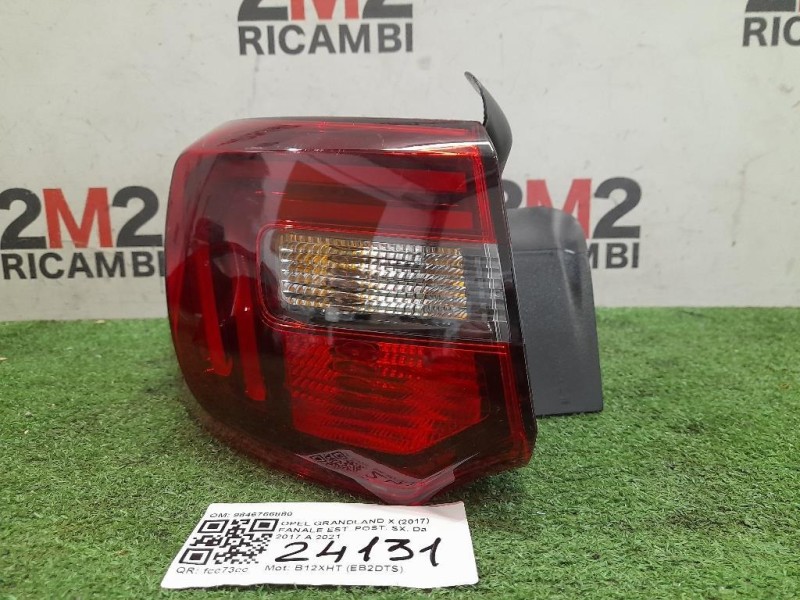 Fanale EST POST SX 9846766880 Opel Grandland X 2017