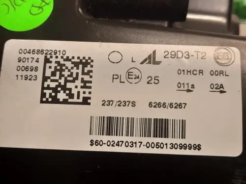 Proiettore ANT SX 1375101080 Fiat Ducato 290 2014