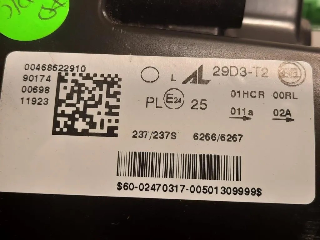 Proiettore ANT SX 1375101080 Fiat Ducato 290 2014