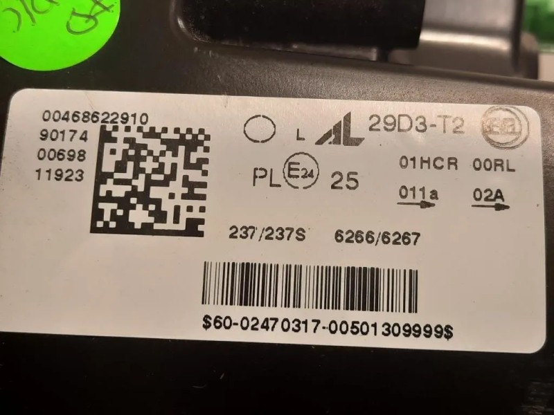 Proiettore ANT SX 1375101080 Fiat Ducato 290 2014