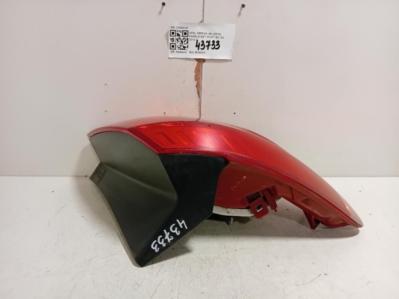 Fanale EST POST SX 21630101 Opel Meriva B 2014
