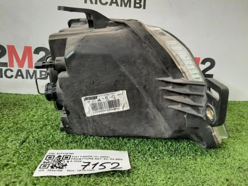 Proiettore ANT SX 517170760 Fiat Panda II 2004