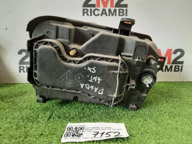 Proiettore ANT SX 517170760 Fiat Panda II 2004