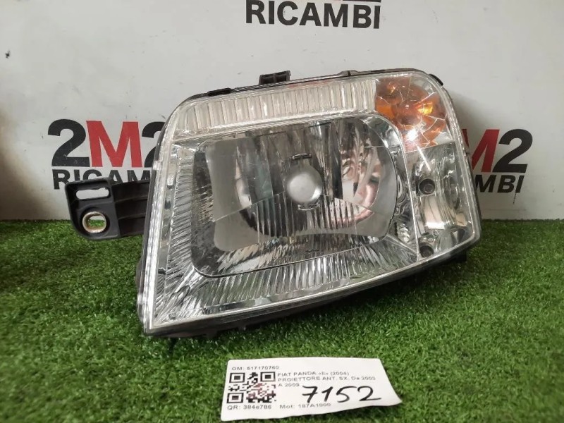 Proiettore ANT SX 517170760 Fiat Panda II 2004