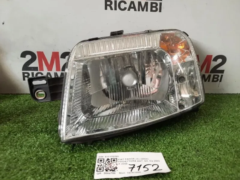 Proiettore ANT SX 517170760 Fiat Panda II 2004