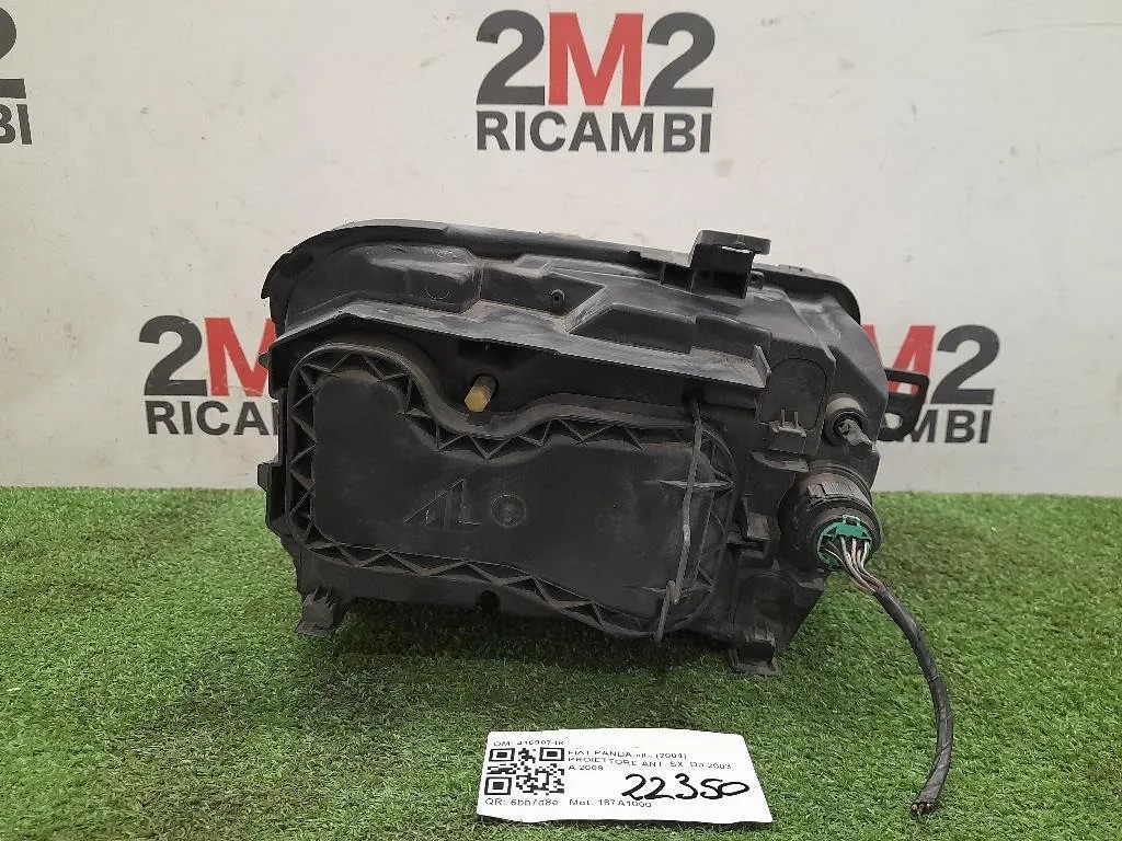Proiettore ANT SX 41690748 Fiat Panda II 2004