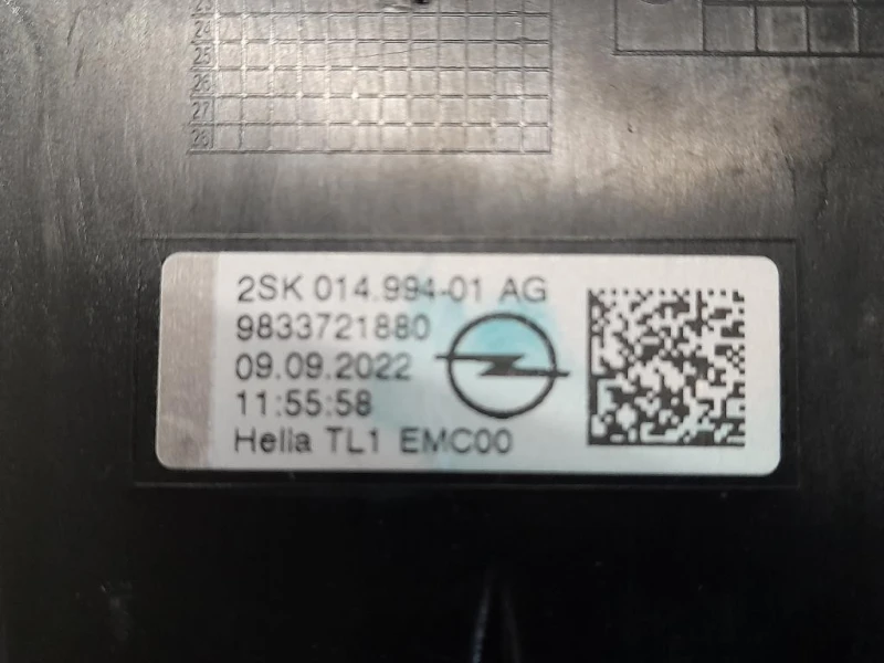 Fanale EST POST SX 9833721880 Opel Mokka B 2020