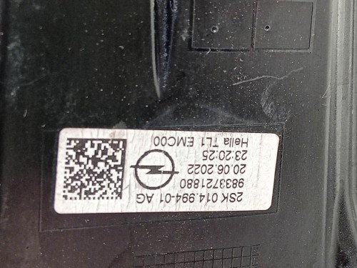 Fanale EST POST SX 9833721880 Opel Mokka B 2020