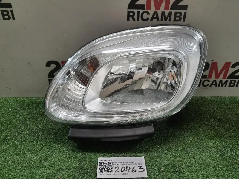Proiettore ANT SX 51843645 Fiat Panda III 2012