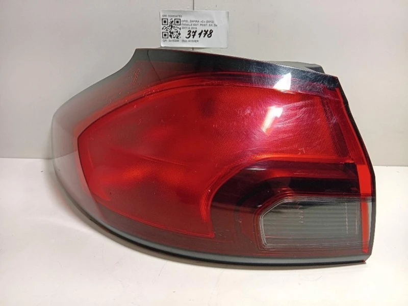 Fanale EST POST SX 338834753 Opel Zafira C 2012