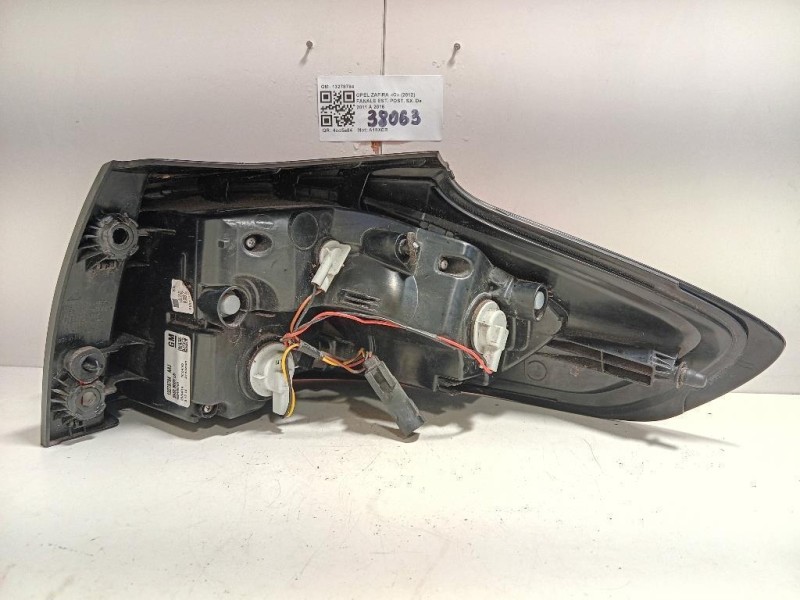 Fanale EST POST SX 13278784 Opel Zafira C 2012