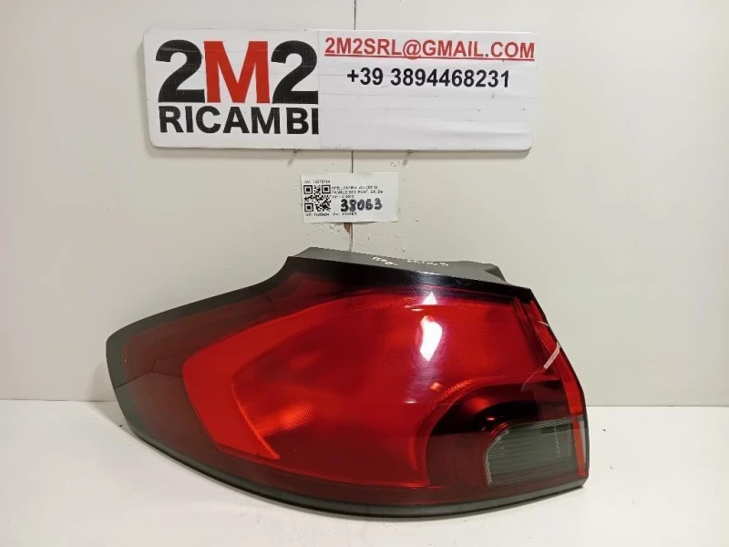 Fanale EST POST SX 13278784 Opel Zafira C 2012