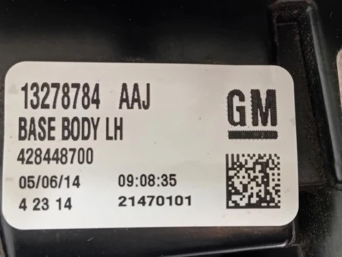 Fanale EST POST SX 13278784 Opel Zafira C 2012