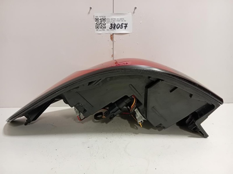 Fanale EST POST SX 13278784 Opel Zafira C 2012
