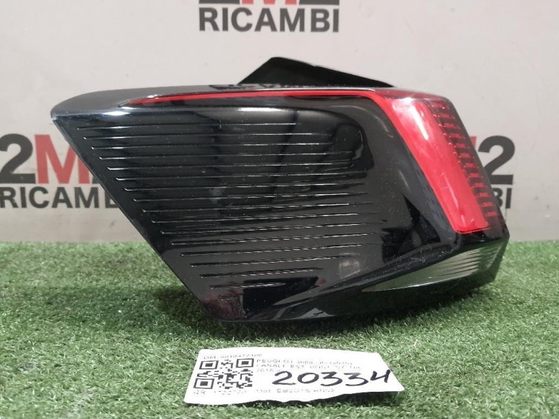 Fanale EST POST SX 9810477180 Peugeot 3008 II 2016