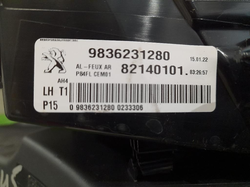 Fanale EST POST SX 9836231280 82140101 Peugeot 3008 II 2016