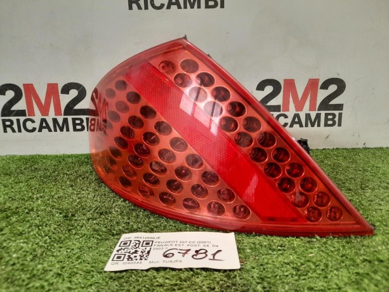 Fanale EST POST SX 96412998JE Peugeot 307 CC 2001