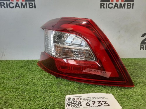 Fanale EST POST SX 9677817680 Peugeot 308 II 2014