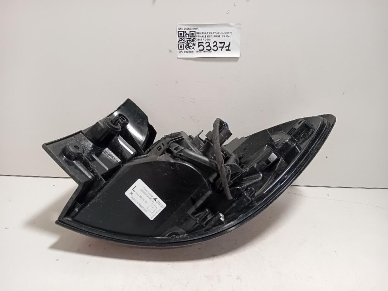 Fanale EST POST SX 265557849R Renault Captur I 2017