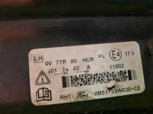 Proiettore ANT SX 8M5113W030CE Ford Focus III 2008