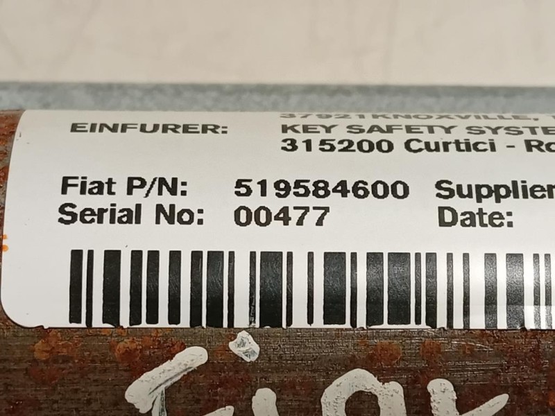 Air-bag A Tendina SX 519584600 Fiat 500L 2013