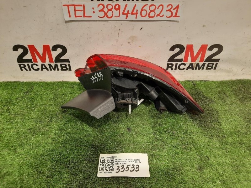 Fanale EST POST SX 265551550R Renault CLIO V 2019
