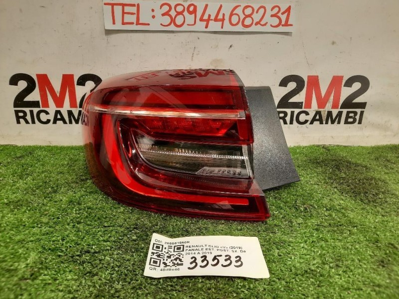Fanale EST POST SX 265551550R Renault CLIO V 2019
