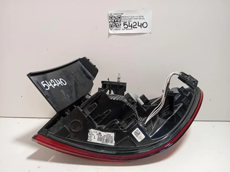 Fanale EST POST SX 265551035R Renault CLIO V 2019