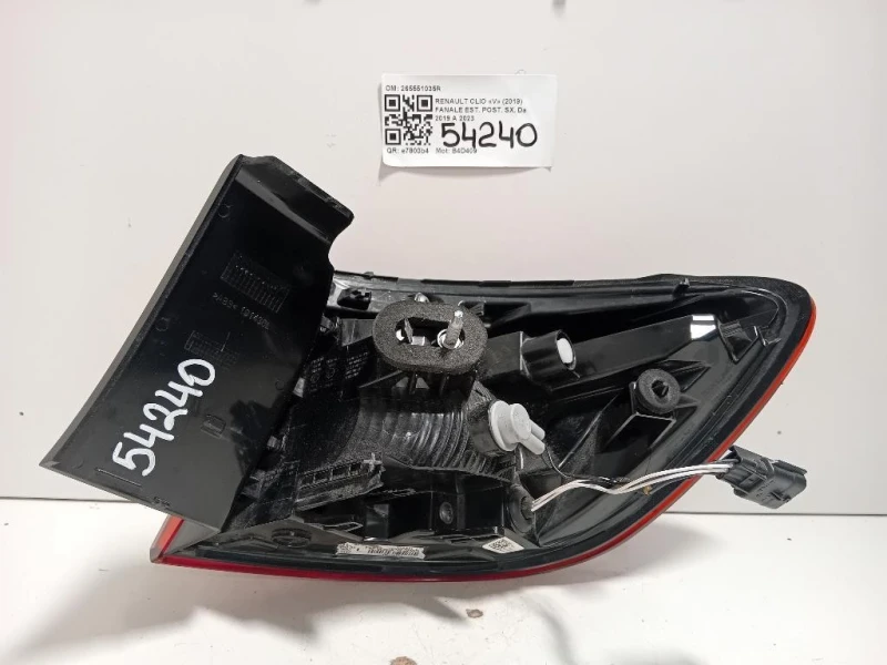 Fanale EST POST SX 265551035R Renault CLIO V 2019