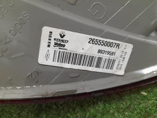 Fanale EST POST SX 265550007R Renault Mégane III 2009