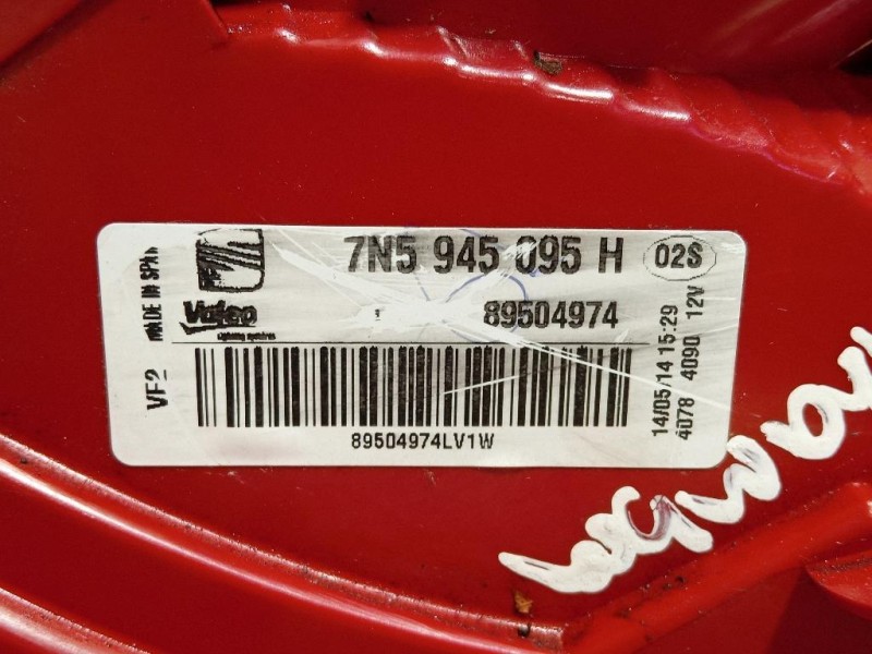 Fanale EST POST SX 7N5 945 095 H Seat Alhambra 710 2010