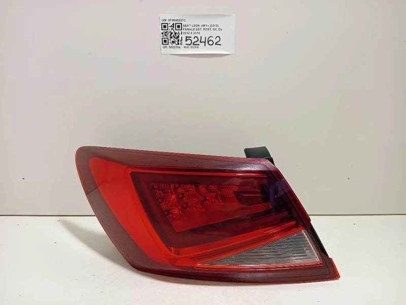 Fanale EST POST SX 5F0945207C Seat LEON 5F1 2013