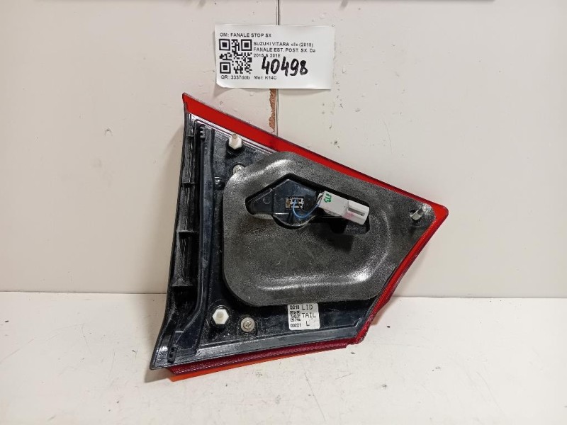 Fanale EST POST SX 3567086R00000 Suzuki Vitara II 2018