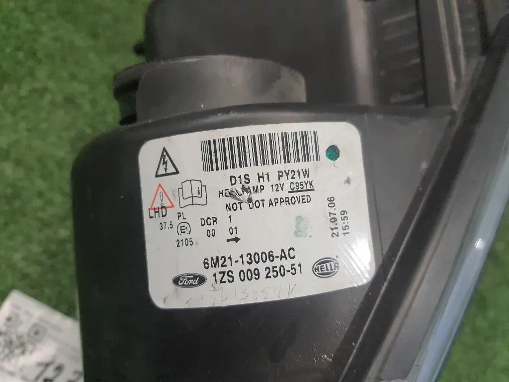 Proiettore ANT SX 6M2113006AC Ford S-max I 2006