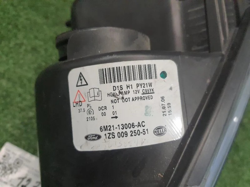 Proiettore ANT SX 6M2113006AC Ford S-max I 2006