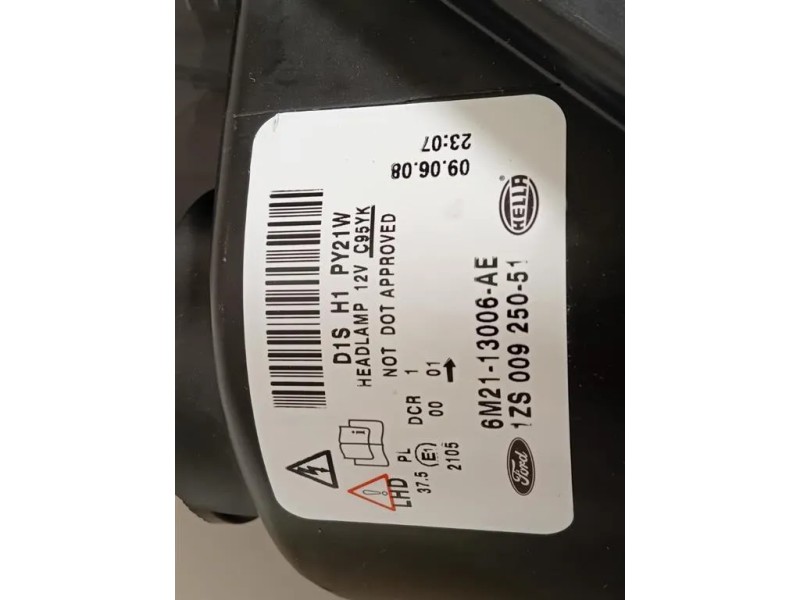 Proiettore ANT SX 6M21-13006-AE Ford S-max I 2010