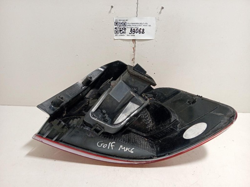 Fanale EST POST SX 5K0945257 Volkswagen GOLF VI 2009