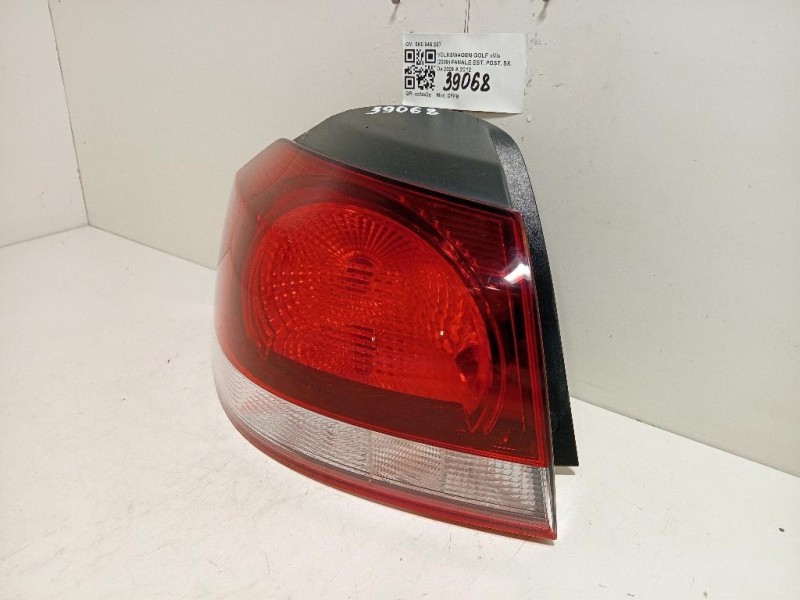 Fanale EST POST SX 5K0945257 Volkswagen GOLF VI 2009