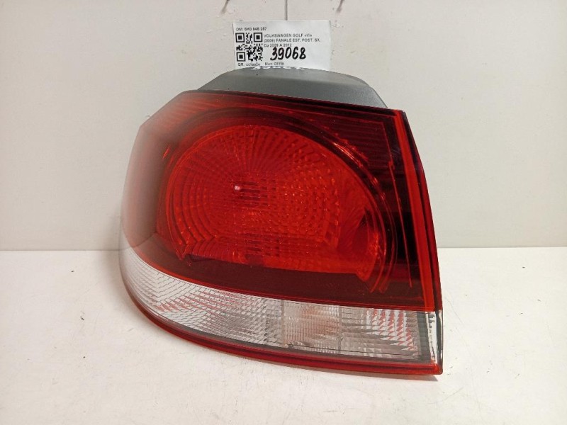Fanale EST POST SX 5K0945257 Volkswagen GOLF VI 2009