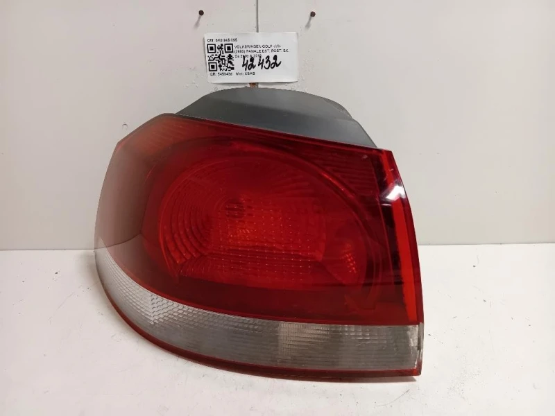 Fanale EST POST SX 5K0 945 095 Volkswagen GOLF VI 2009