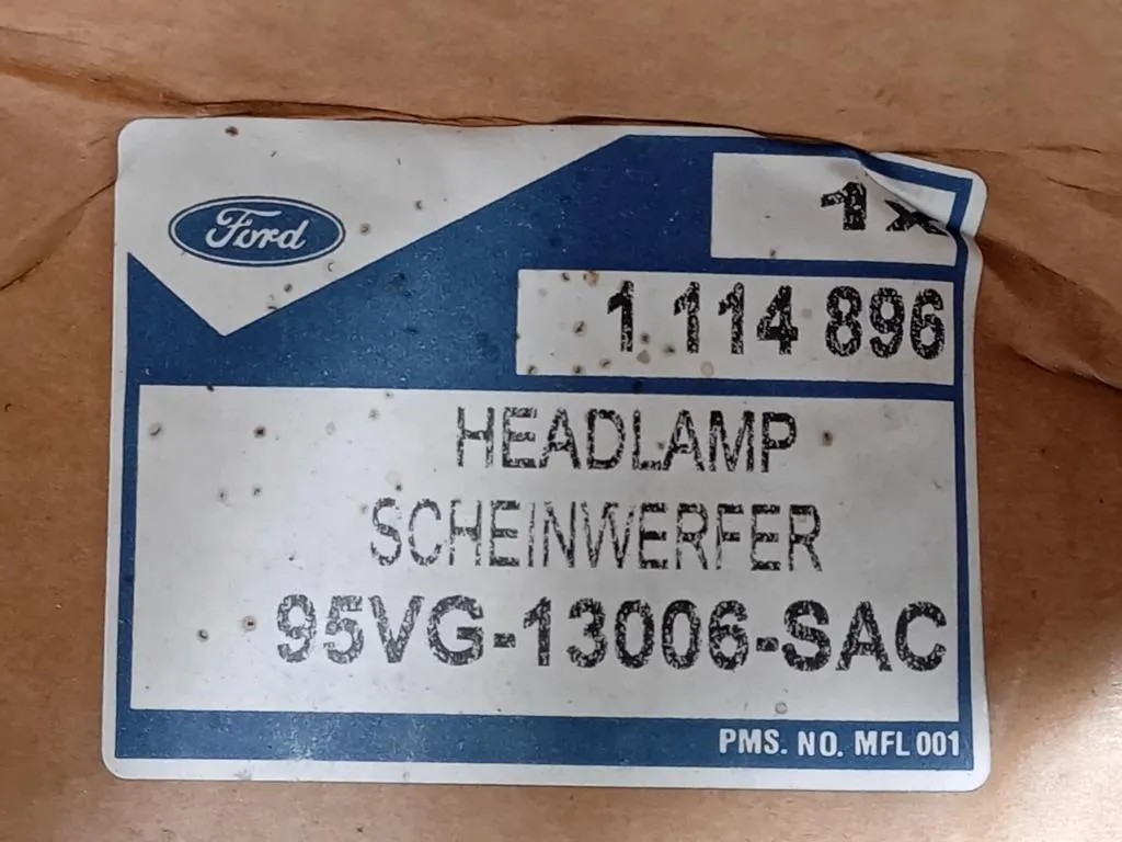 Proiettore ANT SX 95VG-1306-SAC Ford Transit III 1995