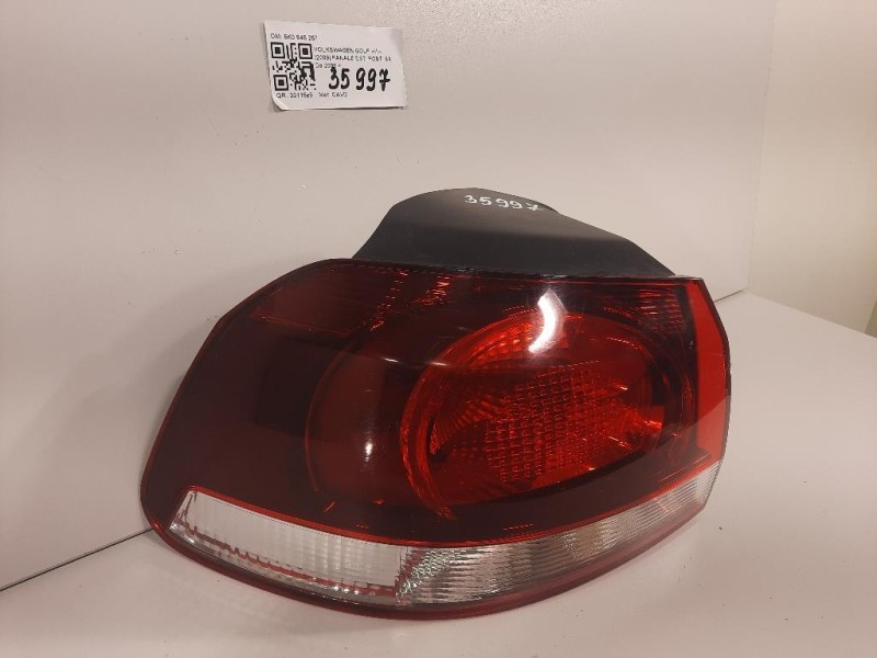 Fanale EST POST SX 5K0 945 257 Volkswagen GOLF VI 2009