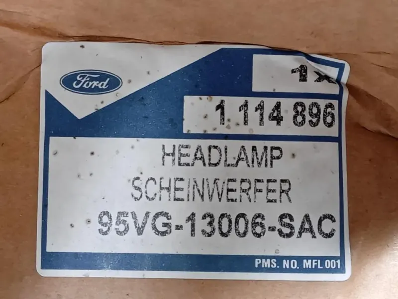 Proiettore ANT SX 95VG-1306-SAC Ford Transit III 1995