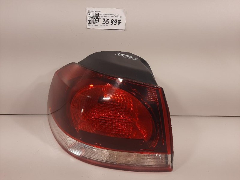 Fanale EST POST SX 5K0 945 257 Volkswagen GOLF VI 2009