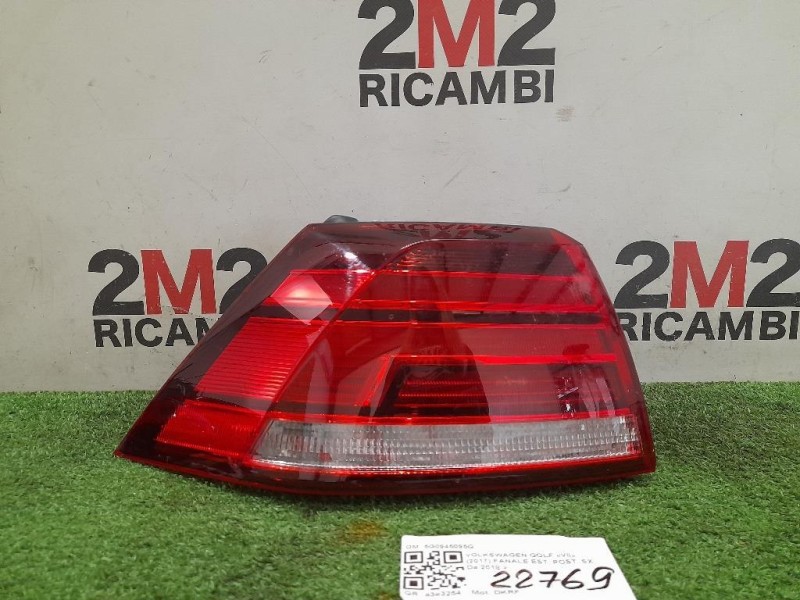 Fanale EST POST SX 5G0945095Q Volkswagen GOLF VII 2017