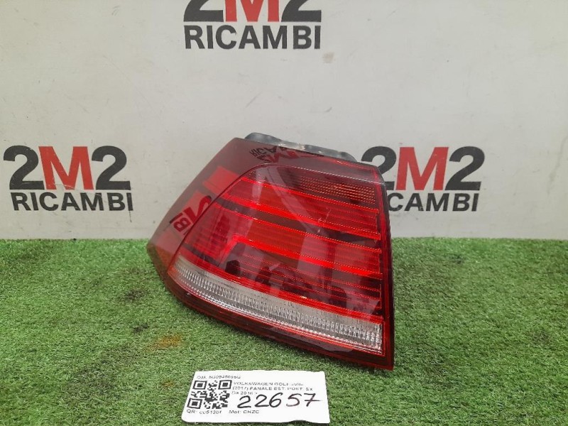Fanale EST POST SX 5G0945095Q Volkswagen GOLF VII 2017